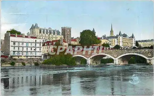 Cartes postales moderne Pau Vue panoramique Pont de Jurancon
