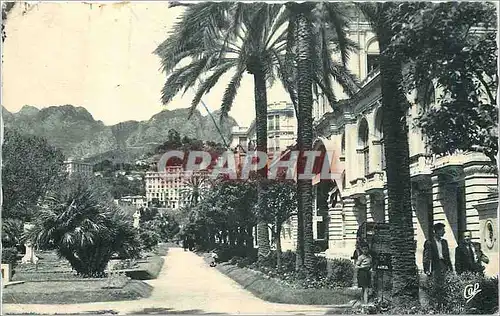 Cartes postales Menton Le Jardin Public