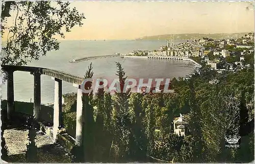 Cartes postales moderne Menton Vue generale prise de Garavan