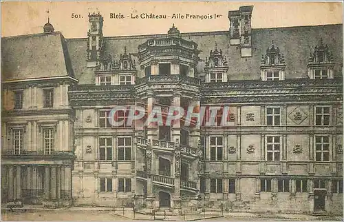 Ansichtskarte AK Blois Le Chateau Aile Francois 1er