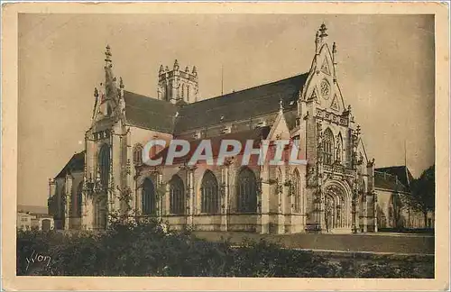 Ansichtskarte AK Bourg Ain Eglise de Brou Vue d'Ensemble