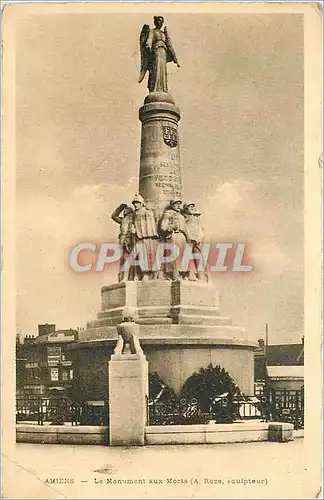 Ansichtskarte AK Amiens Le Monument aux Morts