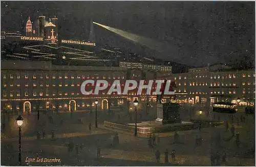 Cartes postales Lyon Le 8 Decembre