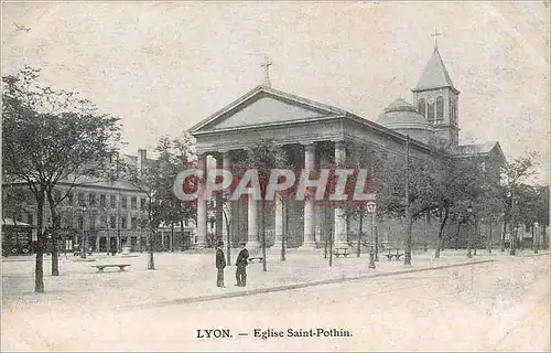 Ansichtskarte AK Lyon Eglise Saint Pothin