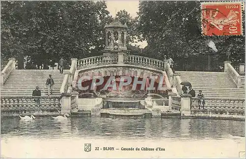 Ansichtskarte AK Dijon Cascade du Chateau d'Eau