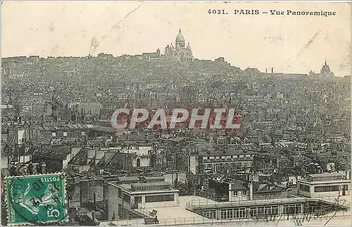 Cartes postales Paris Vue Panoramique