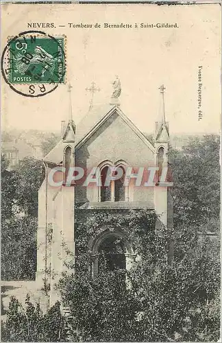 Cartes postales Nevers Tombeau de Bernadette a Saint Gildard