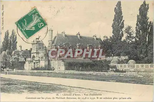 Cartes postales Chateau d'Anet Vue d'Ensemble