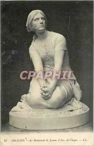 Cartes postales Orleans Le Monument de Jeanne d'Arc de Chapu