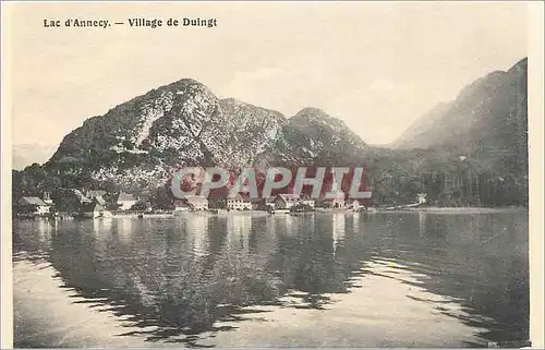 Cartes postales Lac d'Annecy Village de Duingt