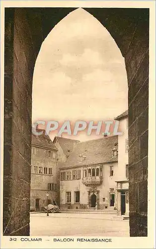 Cartes postales Colmar Balcon Renaissance