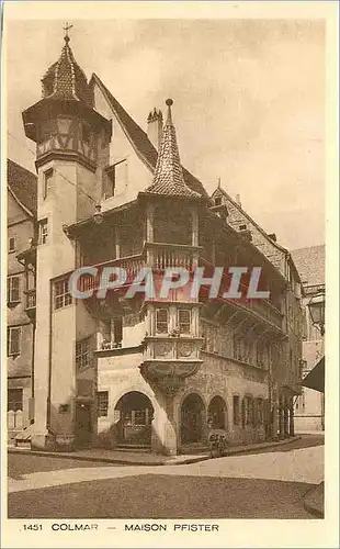 Cartes postales Colmar Maison Pfister