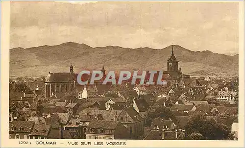 Cartes postales Colmar Vue sur les Vosges