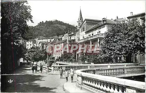 Moderne Karte Amelie les Bains Perle des Pyrenees Promenade et Pont du Mondoni