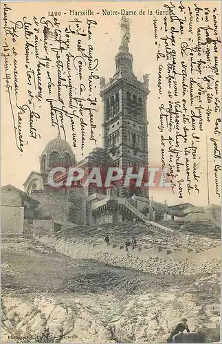 Cartes postales Marseille Notre Dame de la Garde