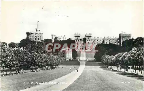 Moderne Karte The Long Walk Windsor Castle