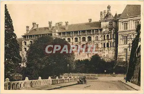 Cartes postales Chateaux de la Loire Chateau de Blois Loir et Cher Facade Francois 1er