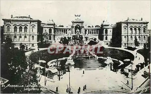 Cartes postales Marseille Le Palais Longchamp