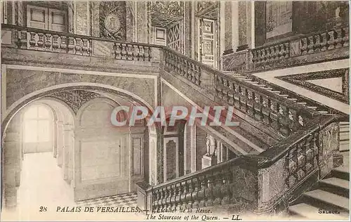 Cartes postales Palais de Versailles L'Escalier de la Reine