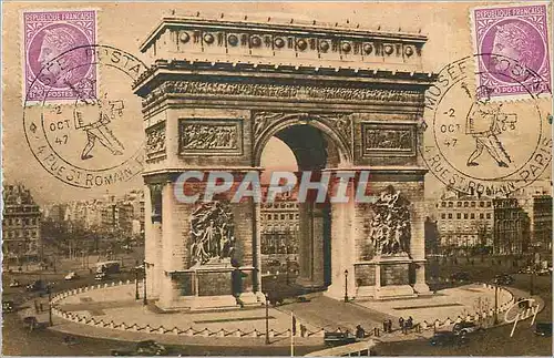 Ansichtskarte AK Paris et ses Merveilles Arc de Triomphe de l'Etoile