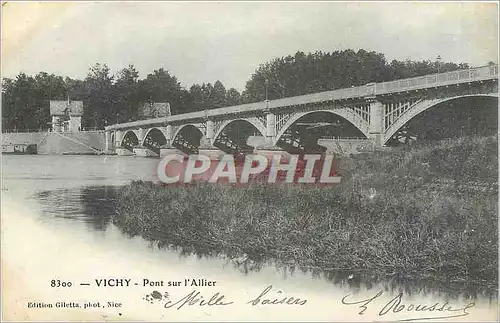 Cartes postales Vichy Pont sur l'Allier