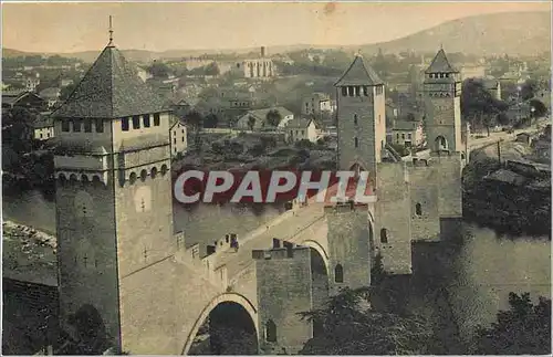 Cartes postales Cahors Lot Le Pont Valentre