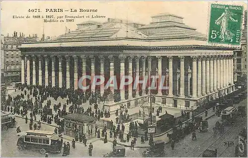 Cartes postales Paris La Bourse