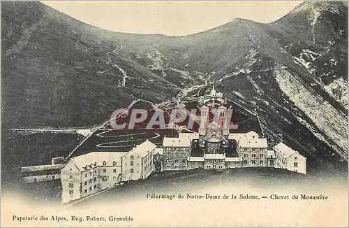 Cartes postales Pelerinage de Note Dame de la Salette Chever du Maonstere