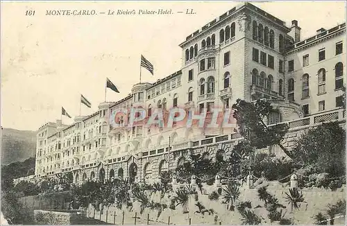 Cartes postales Monte Carlo Le Riviere Palace Hotel