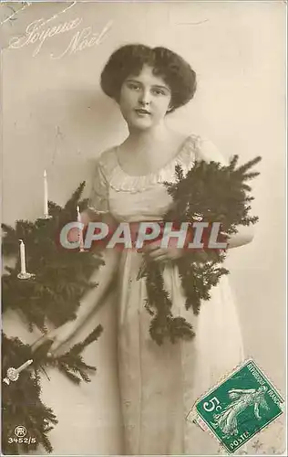 Cartes postales Joyeux Noel Femme