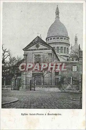 Ansichtskarte AK Eglise Saint Pierre a Montmartre