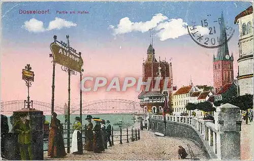 Cartes postales Dusseldorf Partie am Hafen