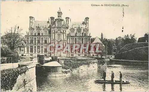 Cartes postales Chateau de Beaumesnil Eure