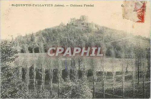 Cartes postales St Quentin Fallavier Isere Chateau Feodal