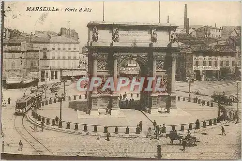 Cartes postales Marseille Porte d'Aix