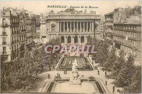 Cartes postales Marseille Square de la Bourse