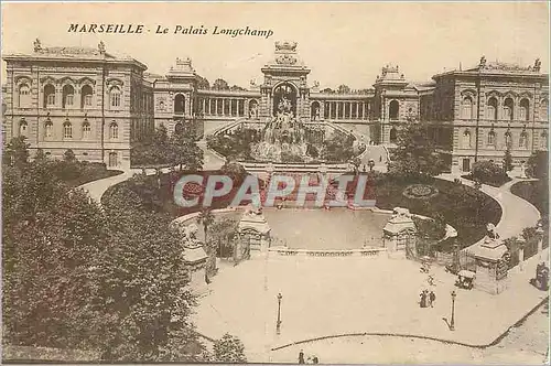 Cartes postales Marseille Le Palais Longchamp