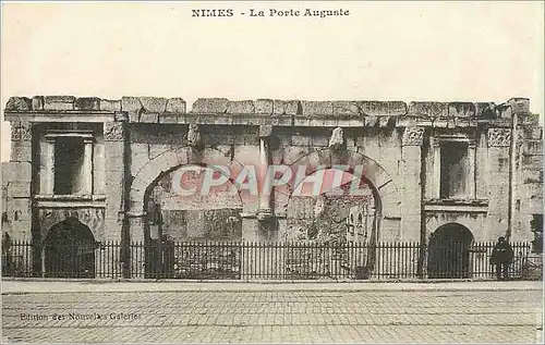 Ansichtskarte AK Nimes La Porte Auguste