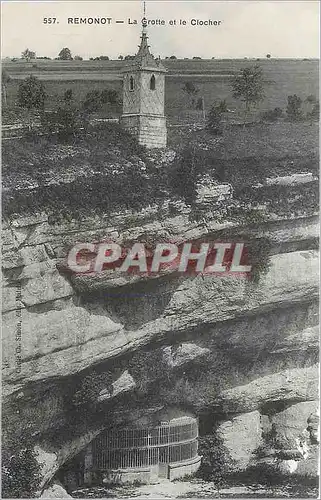 Cartes postales Remonot Le Grotte et le Clocher
