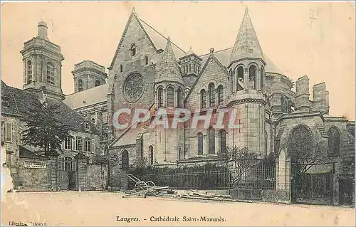 Cartes postales Langres Cathedrale Saint Mammes