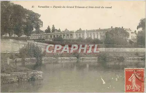 Ansichtskarte AK Versailles Facade du Grand Trianon et bras droit du canal