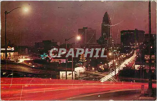 Cartes postales moderne Los Angeles Civic Center and Chinatown