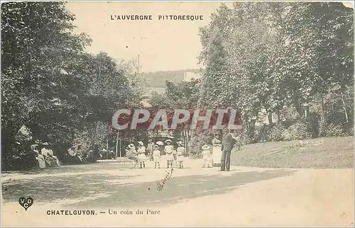 Cartes postales Chatelguyon Un coin du Parc Enfants