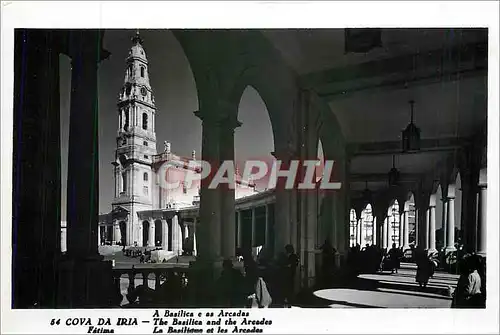 Ansichtskarte AK Cova da Iria Fatima La Basilica et les Arcades