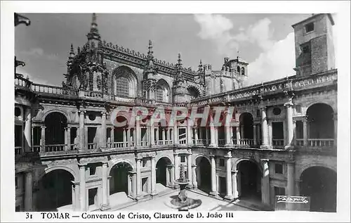 Cartes postales Tomar Convento de Cristo Claustro de D Joao III