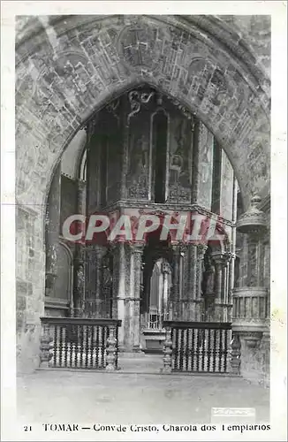 Cartes postales Tomar Convento de Cristo Charola dos l'Emplarios