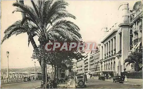 Cartes postales Nice Promenade des Anglais Palais de la Mediterranee