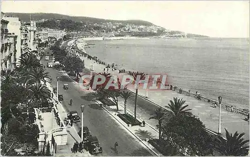 Ansichtskarte AK Nice Vue generale de la Promenade des Anglais