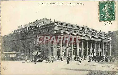 Cartes postales Bordeaux Le Grand Theatre