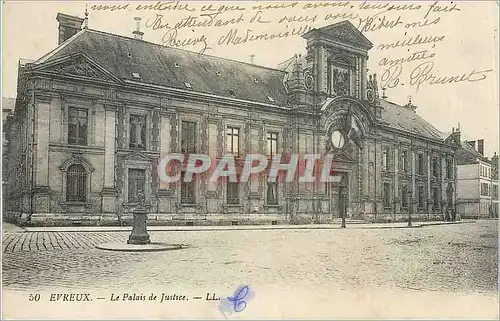 Cartes postales Evreux Le Palais de Justice